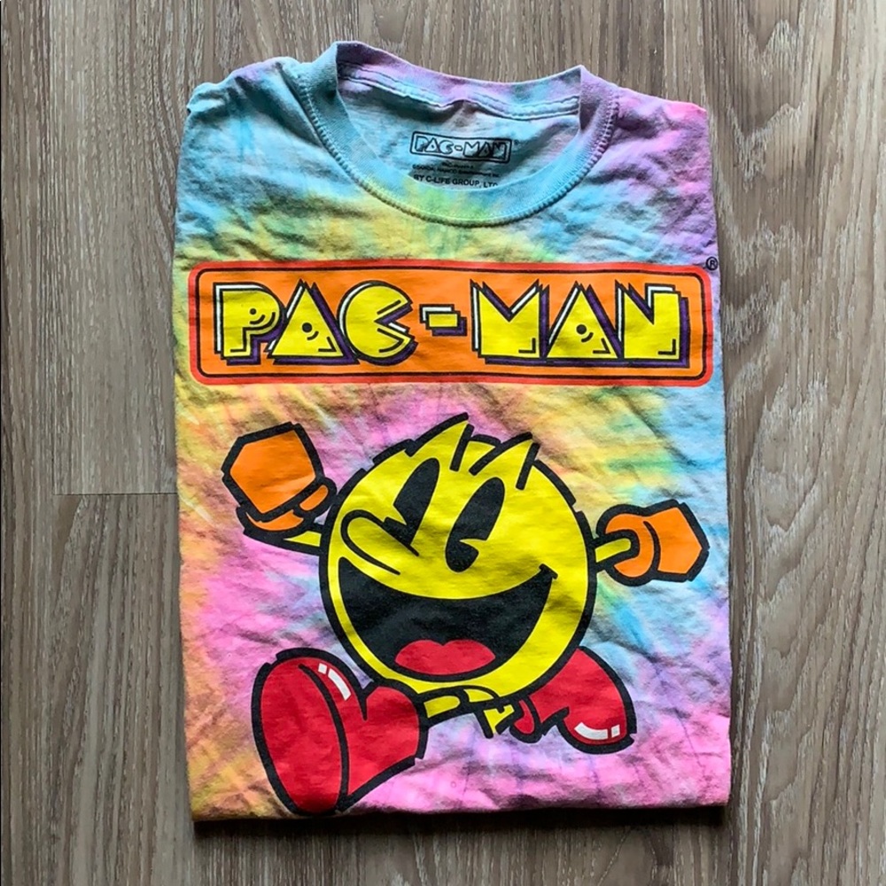 Tye-Dye Pac Man T-Shirt
